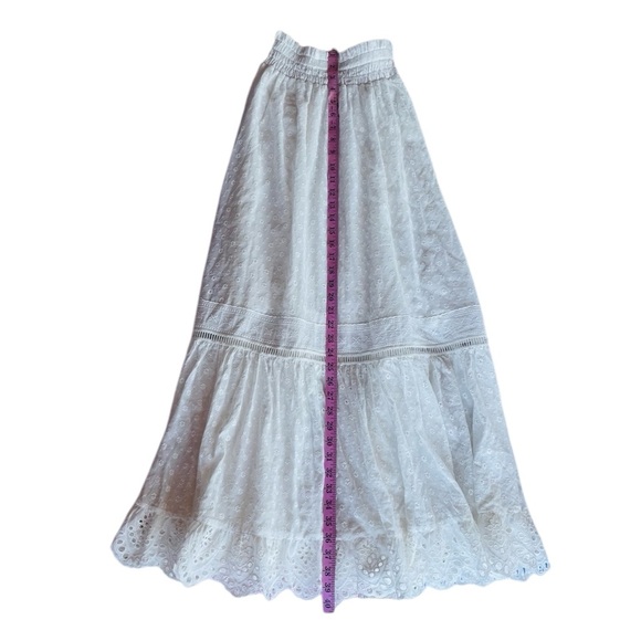 Spell Daisy Chain White Eyelet Lace Maxi Skirt - Picture 14 of 14